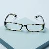 Fashion Retro Strip Print Reading Glasses Women Men Presbyopic Lens Glasses Vision Care Eyewear Diopter Eyeglasses +1.00~+4.00