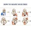 Seven Chakra Crystal Tree Showpiece Good Luck Home Decor Living Room Decoration Items, Wedding Gift for Couples