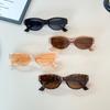 Women Men Sun Shades Glasses Travel Street Style Fashion Cat Eye Sunglasses Oval Frame Sunglasses Elliptic Square Eyewear