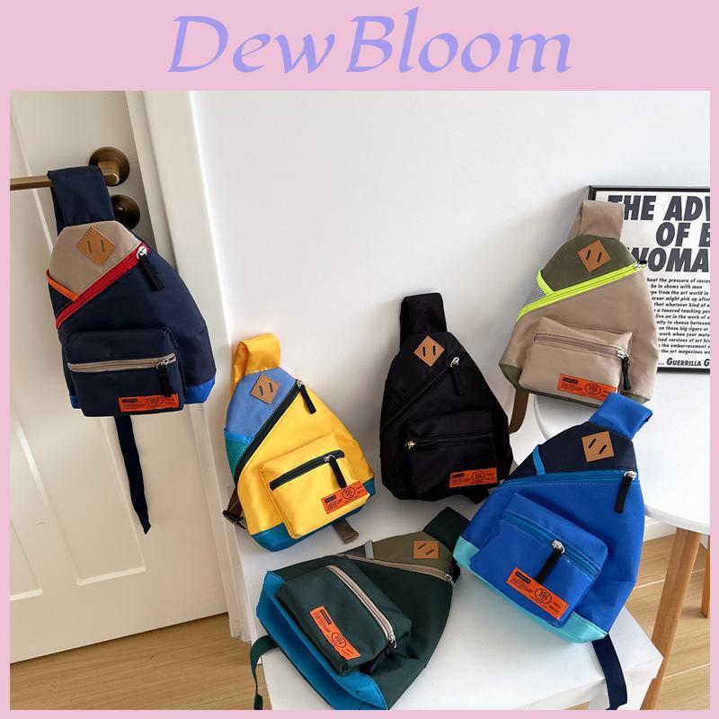 Trendy Unisex Toddler Crossbody Bag With Breathable Material For Preschool Kids