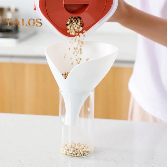 Talos plastikowy lejek Chopstick stojak spustowy owoce warzywa sitko półka dekoracja kuchenna