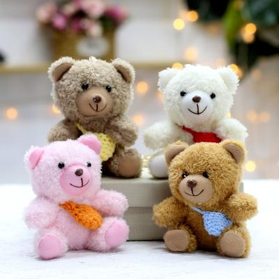 New Backpack Teddy Bear Doll Cute Bear Plush Toy Doll Pendant Keychain Bag Hanging Decoration