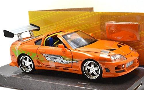 JadaToys 1:24 Scale "FAST & FURIOUS" "BRAIAN'S TOYOTA SUPRA" (ORANGE) [Parallel Import]