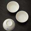 Chinese Portable Travel Ceramic Tea Set Glass Fair Cup Handmade Orchid Gaiwan Teacup Tradition Teaware with Storage Bag