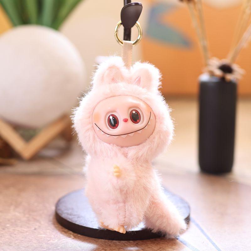 

Милый плюшевый брелок-подвеска с перекрученной талией для украшения сумки и подарков для подростков розовый