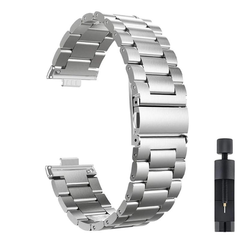 Stainless Steel Strap For Huawei Watch Fit 3 Fit 4 4Pro Bracelet Men Women Band Metal Watchband
