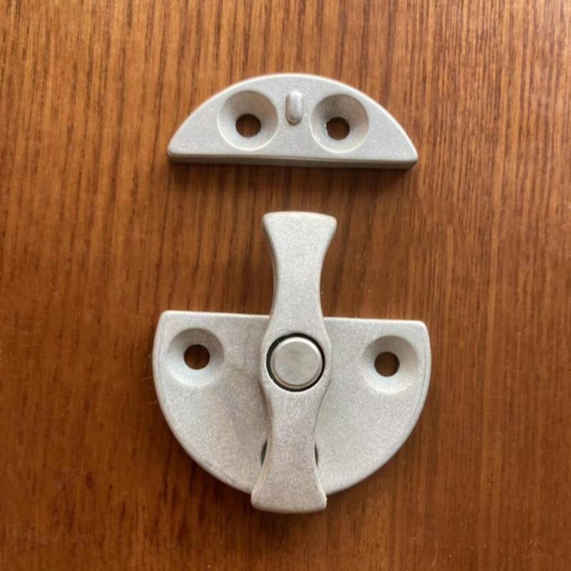 Marine Boat Door Catch Latch Stainless Steel Door Latch Round 45mm Twist Lock for Boat and External Cabinet
