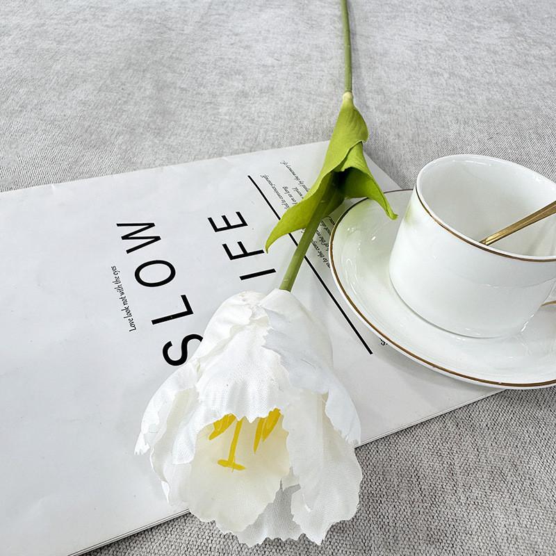 Artificial Tulip Flower Wedding Hotel Restaurant Desktop Ornament Decoration