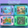 Colorful Handheld Maze Game Toy For Kids Plastic Material 20x14.5cm Size Wholesale