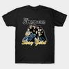 Men Black Print T-shirt Stay Gold No-Cut Transfer Paper Print Cotton Tshirt