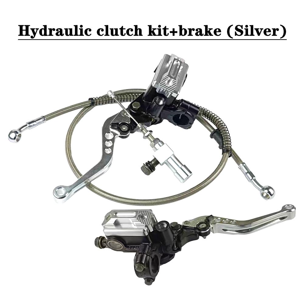 14MM Motorcycle Hydraulic Clutch Brake Master Cylinder Lever Oil Hose Kit For Racing Honda Yamaha Kawasaki Moto Dirt Pit Bike