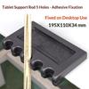 Pool Cue Holder Portable Weighted Professional Billiard Cue Holder Pool Table Accessories Holds 5 Cues Cue Stick Holder Cue Rest