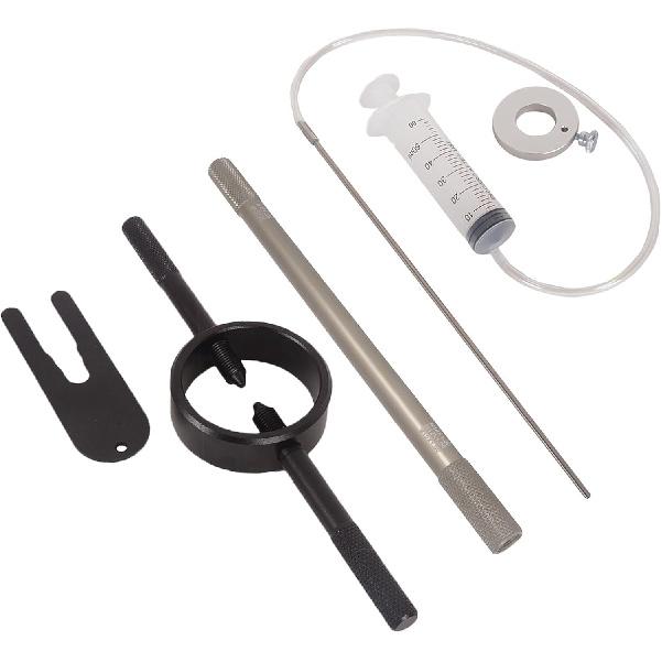 

MOTO4U Fork Service Tool Kit (Fork Oil Level Tool, Fork Spring Compressor and Damper Rod Bleed Tool) 3PCS 2PCS