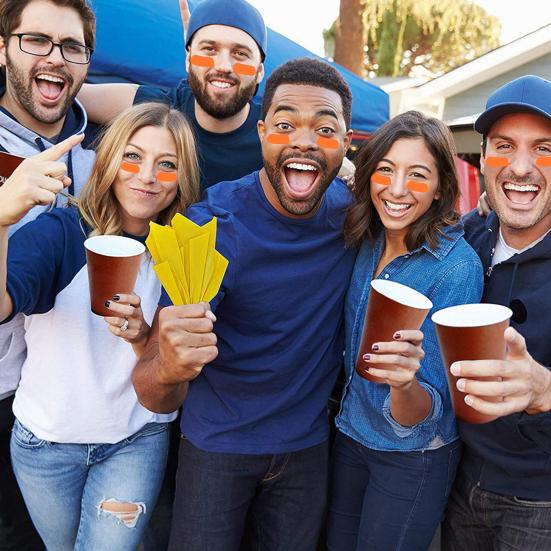 

Наклейки для глаз, практичные дышащие многоразовые полоски для глаз, бейсбольные футболки, спортивные наклейки для глаз, полоски для глаз, аксессуары для вечеринок