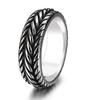 New Viking Style Vertical Stripe Texture Unisex Ring