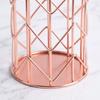Metal Multifunctional Desktop Organizer Basket  Student Desk Pencil Storage Container