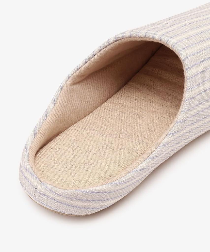 Afternoon Tea Living JB05 Striped Room Size Gray Shoes, L,