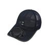 Solar Powered Cooling Cap with Fan Summer Breathable Mesh Sun Visor Hat Sun Protection Outdoor Hat USB Rechargeable Cooling Cap