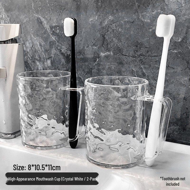 LIEI Stylish Toothbrush Holder & Mouthwash Cup