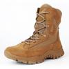 Men's Brown High-Top Tactical Combat Boots