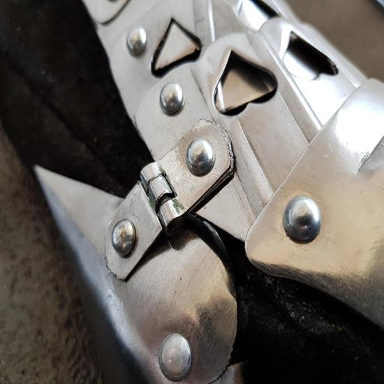 40.64 Cm Gothic Medieval Gauntlets Gothic Armor Gloves 15th Century Medieval Gauntlets for Medieval Reenactment Best Gift