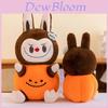 Adorable Halloween Pumpkin Labubu Plush Toy Soft And Cuddly 30cm And 40cm Sizes
