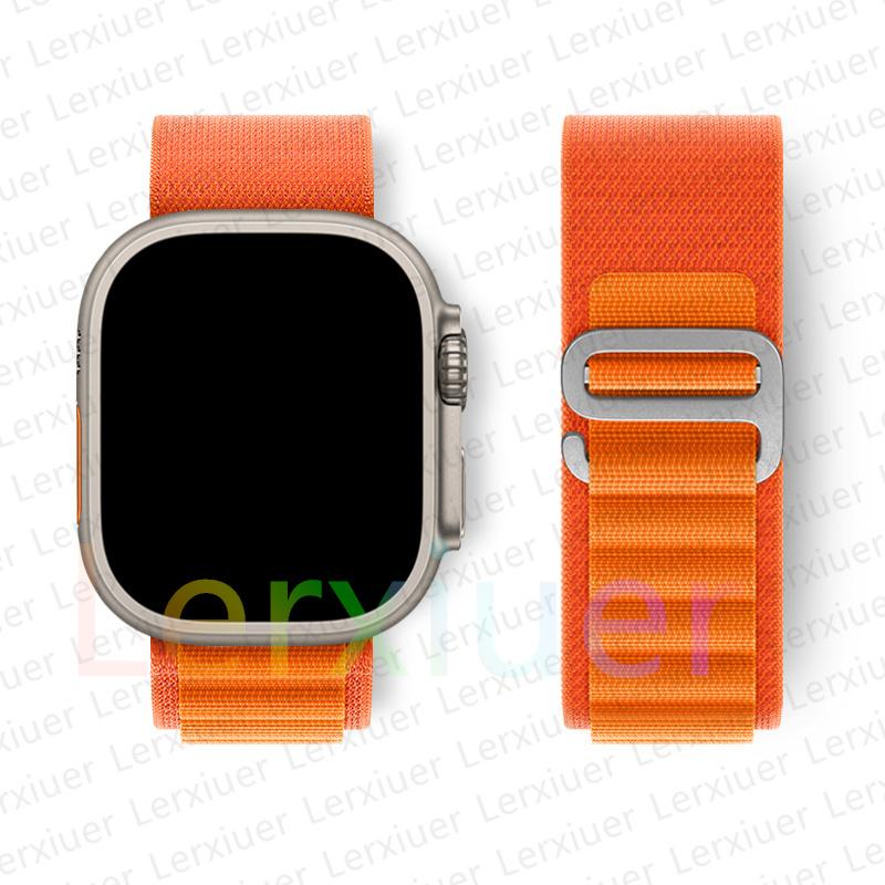 Alpine Loop Strap for Apple Watch Band Ultra 4 2 3 49mm 40mm 44mm 45mm 42mm 46mm Bracelet Correa iWatch Series 7 SE 8 9 10 11 12