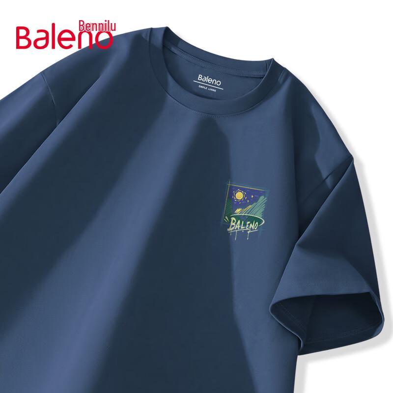 

Baleno Men s Heavyweight Cotton Round Neck Top 3XL