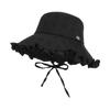 Spring Summer Outdoor Sun Hat Women's Lace Big Brim Fisherman Hat