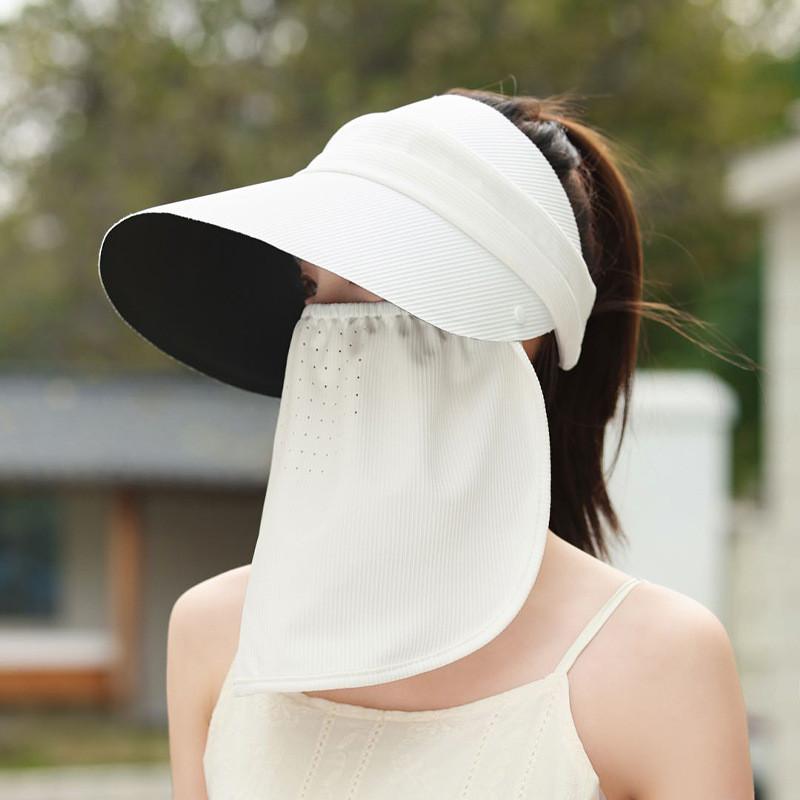 Summer Outdoor Sun Hat With Removable Face Shield For Women Lightweight Uv Protection