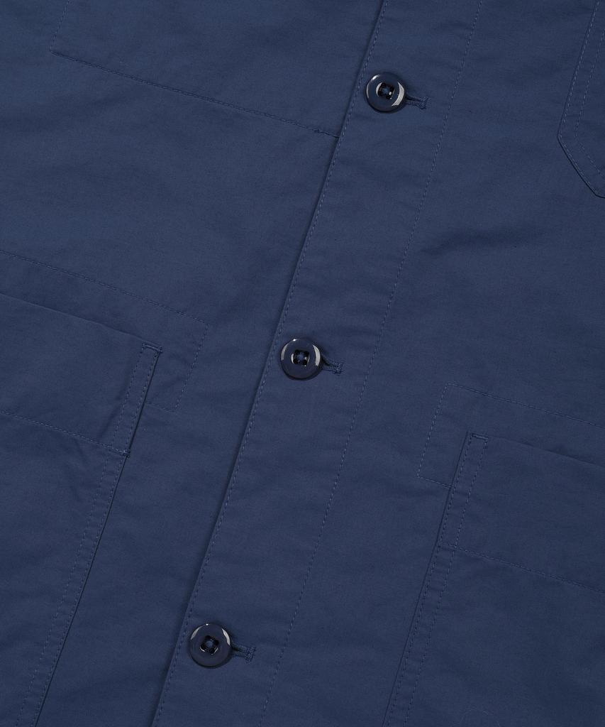 Covernat Garment Washed Coverall Jacket Royal Blue
