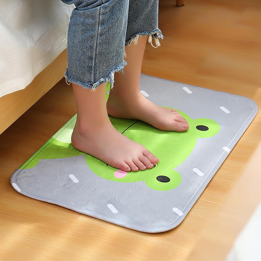Cartoon Non-slip Mat Household Water Absorbent Carpet Multifunctional Velvet Carpet Type 1