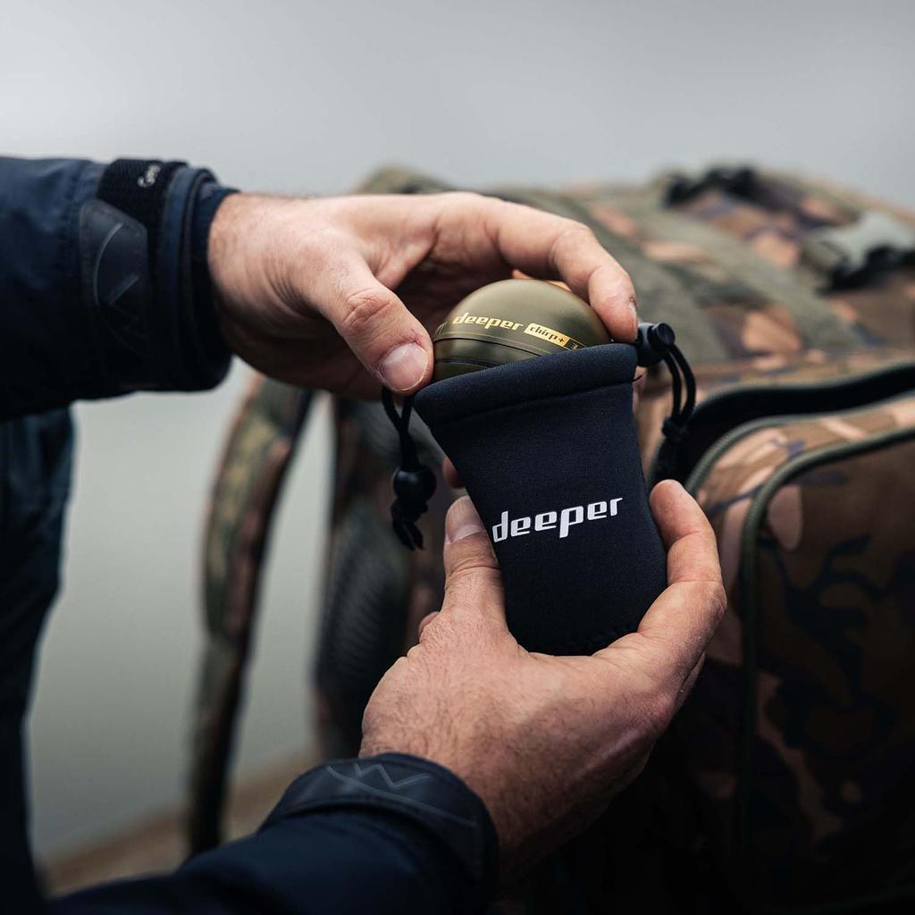 Deeper 3 Wireless Smart Fish Finder with 3D Depth CHIRP Fast Up To 15 Hours of Battery Triple Japanese 2025 Model CHIRP+ Mapping, Built-in GPS,