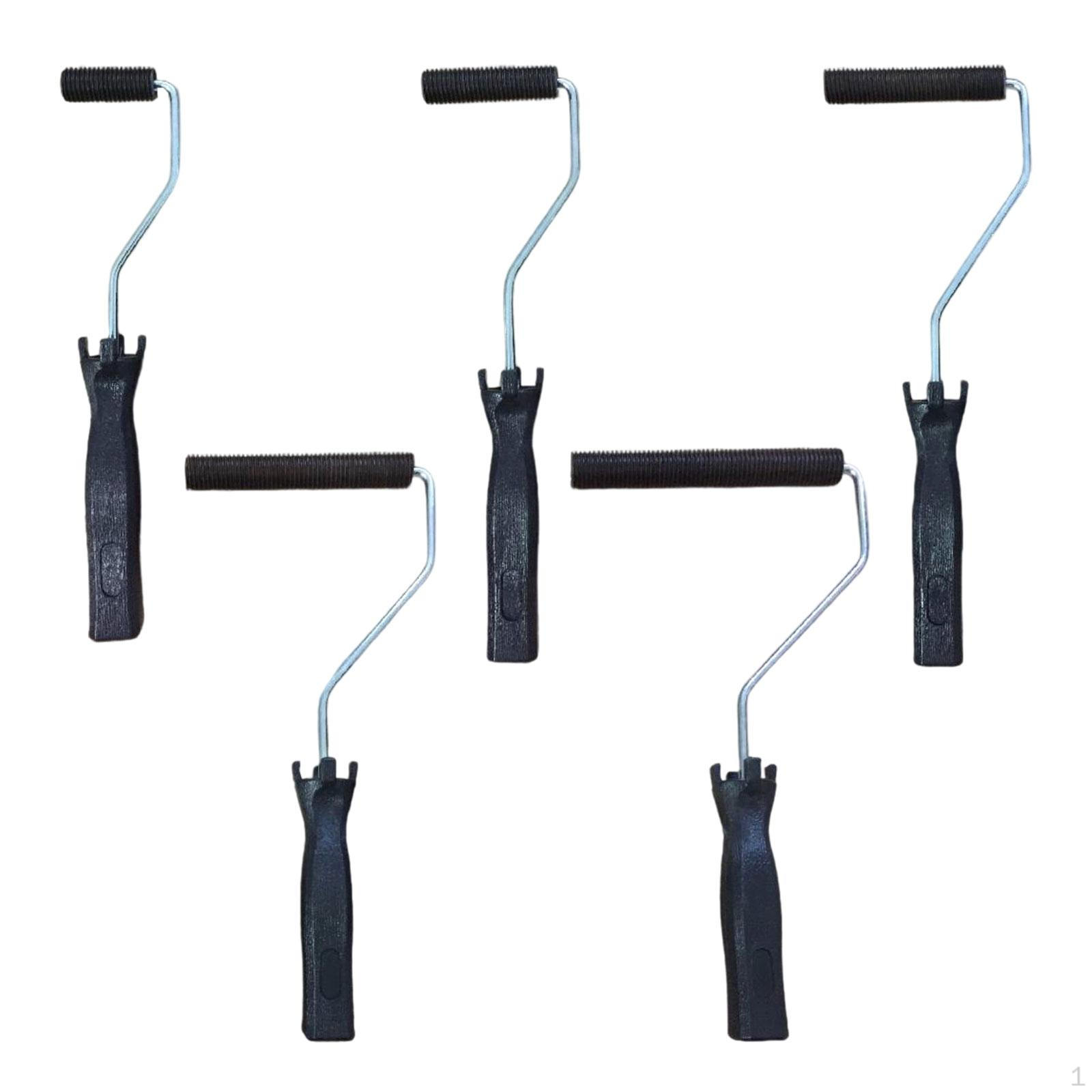 

5 шт. Инструменты-ролики из стекловолокна, пузырьковая лопатка, нескользящие ручные для ламинирования смолой