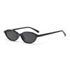 Yumomo retro dark brown oval Sven YK glasses concave shape plain artifact flat mirror junior high school student