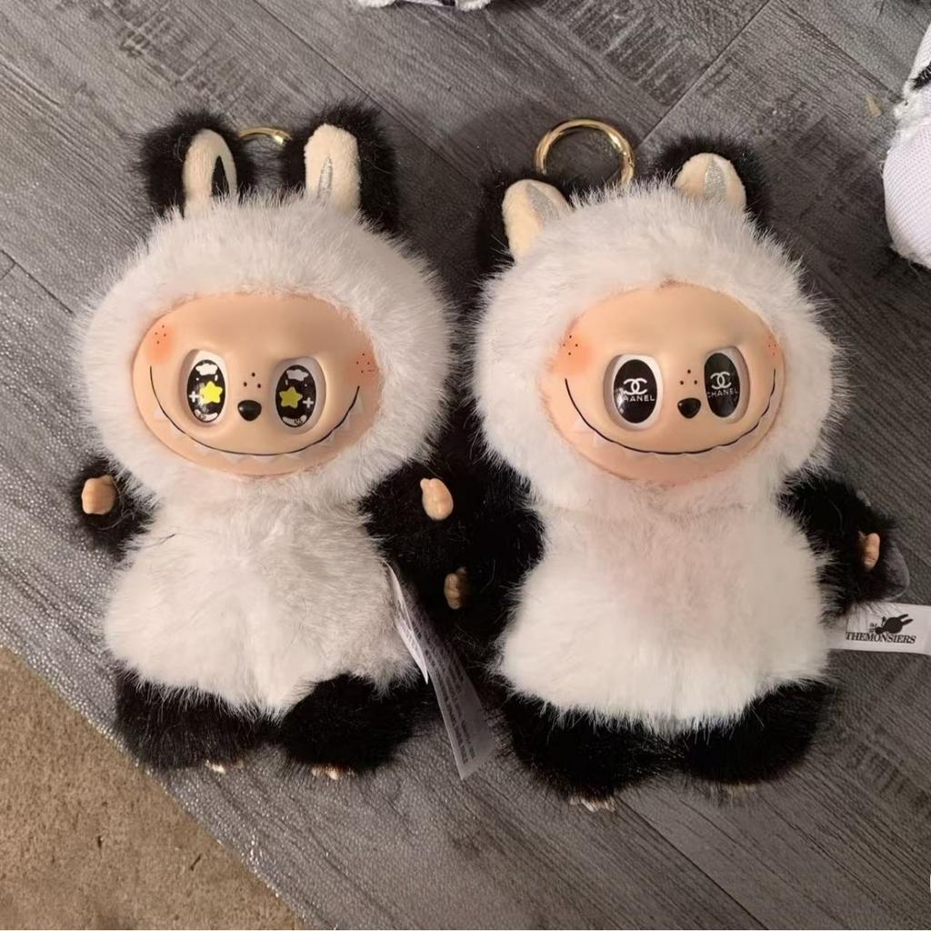 Panda Pendant Tide Play Changed Baby Vinyl Face Doll Blind Box Tide Play