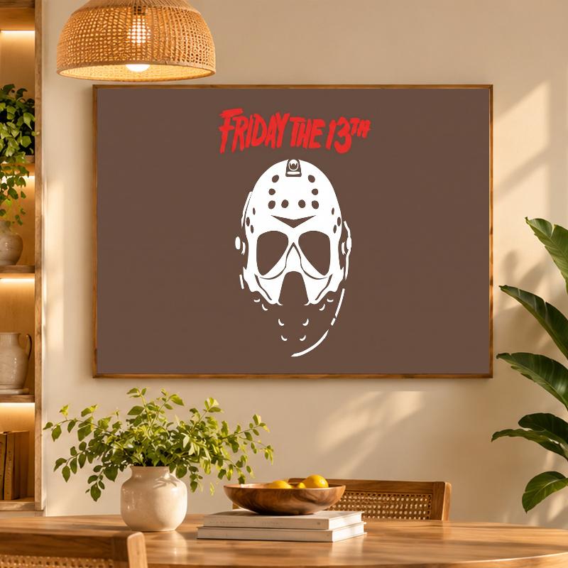 5D Diamond Painting Friday the 13th Jason Voorhees DIY Full Drill Diamond Art Kit Home Decoration