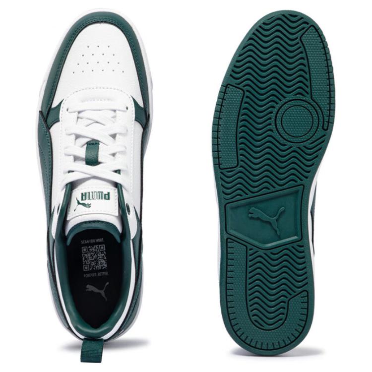 New PUMA DRIBBLE Anti Slip Wear Resistant Low Top Casual Shoes Unisex Green White 400326-07