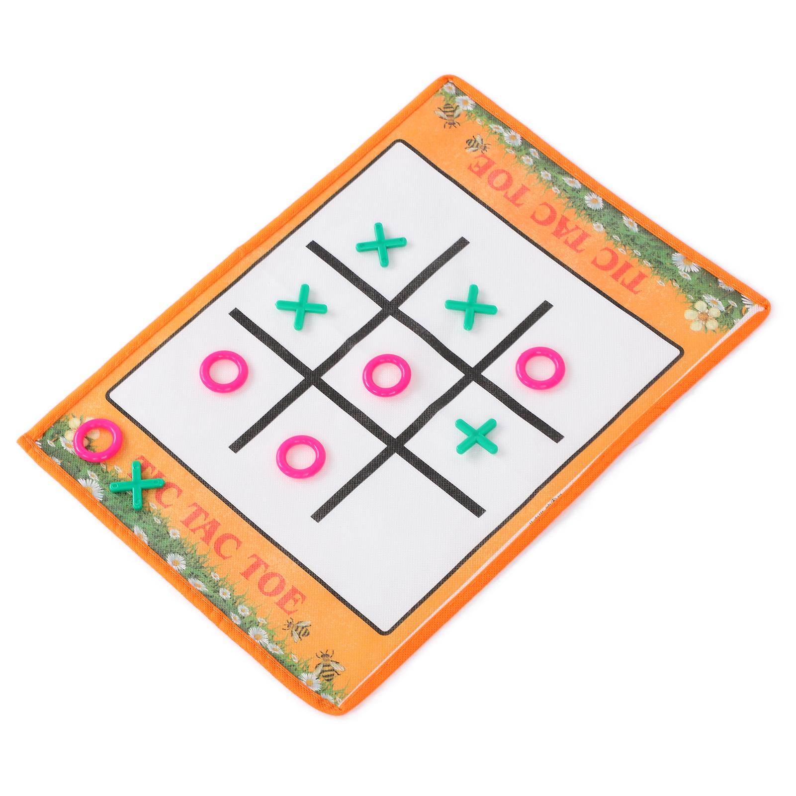 

Naughts and Crosses Game for Children Soft and Foldable Naughts and Crosses Game for Kids Party Family Game