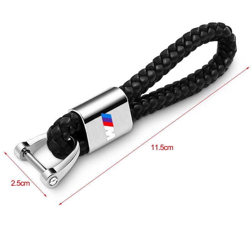 Car Key Chain Key Ring Key Lanyard Car Emblem Auto Accessories For BMW M E34 E36 E60 E90 E46 E39 E70 F10 F20 F30 X5 X6 X1 M3 M5 M6 E71 F01 F02 F87