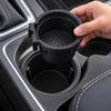 Embedded Center Console Cup Holder Replacement for 2005-2019 with Cylindrical Black Cup Well, Visible Mounting Section, and References 96975-EA000 and