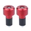 Handlebar Balance Terminal Handlebar Grips Pair Of Universal Aluminum Alloy Motorcycle Grip Handlebar Ends Weight Balance Plug