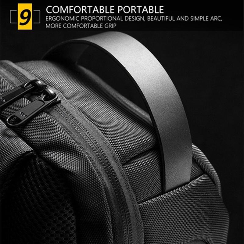 NEW High Qulity Upgrade Men's Waterproof USB Oxford Crossbody Bag Anti-theft Shoulder Sling Bag Multifunction Short Travel  Chest Pack for Male