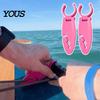Lightweight Kayaking Accessory 1 Pair 3D Printed Paddle Grip for Kayak Canoe, Shaft Holder Install with Clip, Secure Grip, Water Sports Tool Rowing