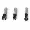 ALLSOME Frese per Legno con Gambo da 8 mm a T-Slot e Foro Chiave, Frese in Carburo per Legno, Frese per Scanalatura di Bulloni Esagonali su T-Track