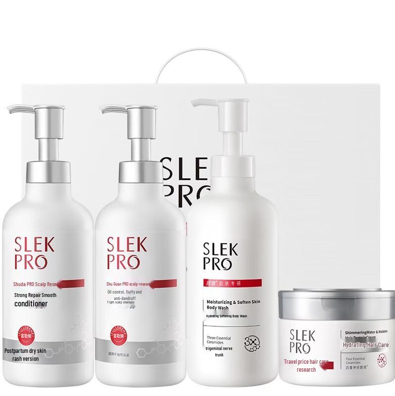 Slek PRO Scalp Care Shampoo & Shower Set