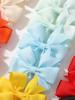 10Pcs 2.5inch Grosgrain Ribbon Bows Hair Clips for Baby Girls Sweet Solid Color Hairpin Barrettes Headwear Hair Accessories