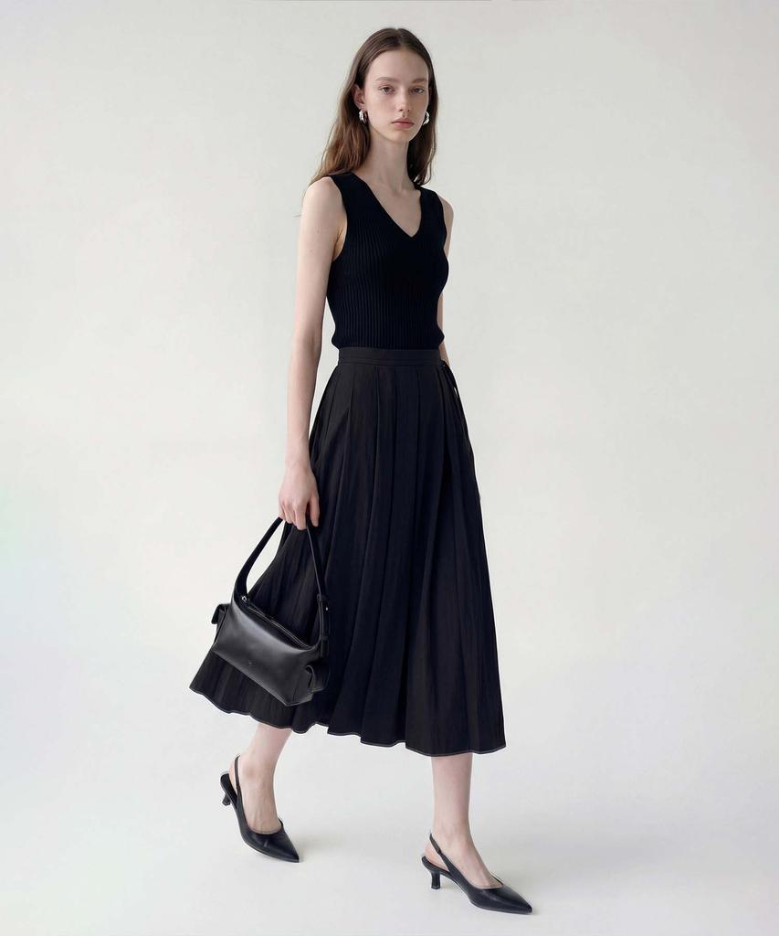 Lugkaeseuteu Flora Flare Long Skirt / Flora Flare Long Skirt_2Colors