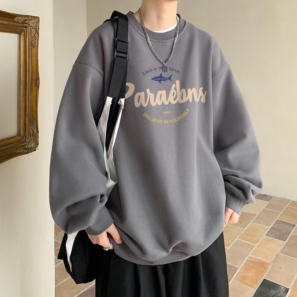 Herren Bordeauxfarbener Oversize Hoodie, Ohne Kapuze, Schwere Jacke für Winter & Frühling 2024 - Trendige Amerikanische Marke