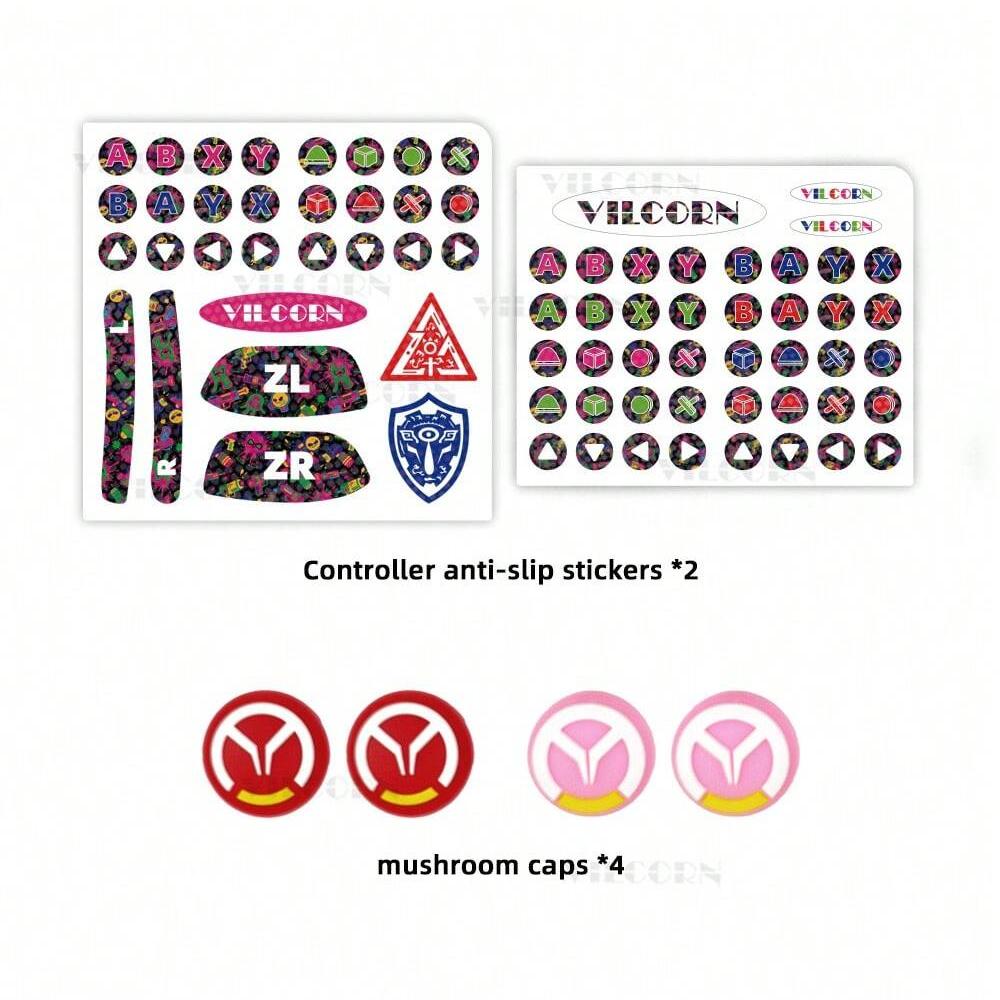 

Наклейка-антислип для большого пальца для контроллера NIntend Switch 2, влагозащитные силиконовые накладки для Switch/Switch OLED